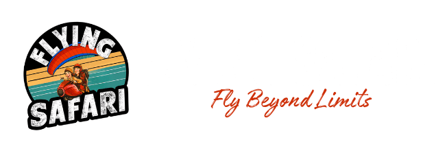 White logo - Flying Safari Goa