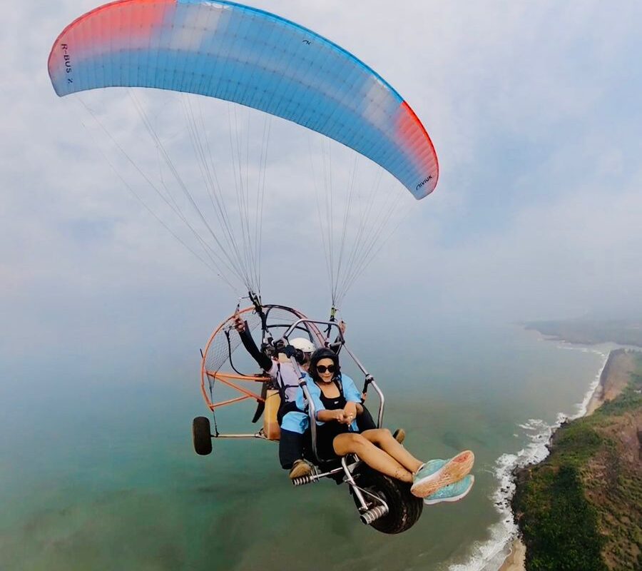 Paramotoring in Goa with Flying Safari