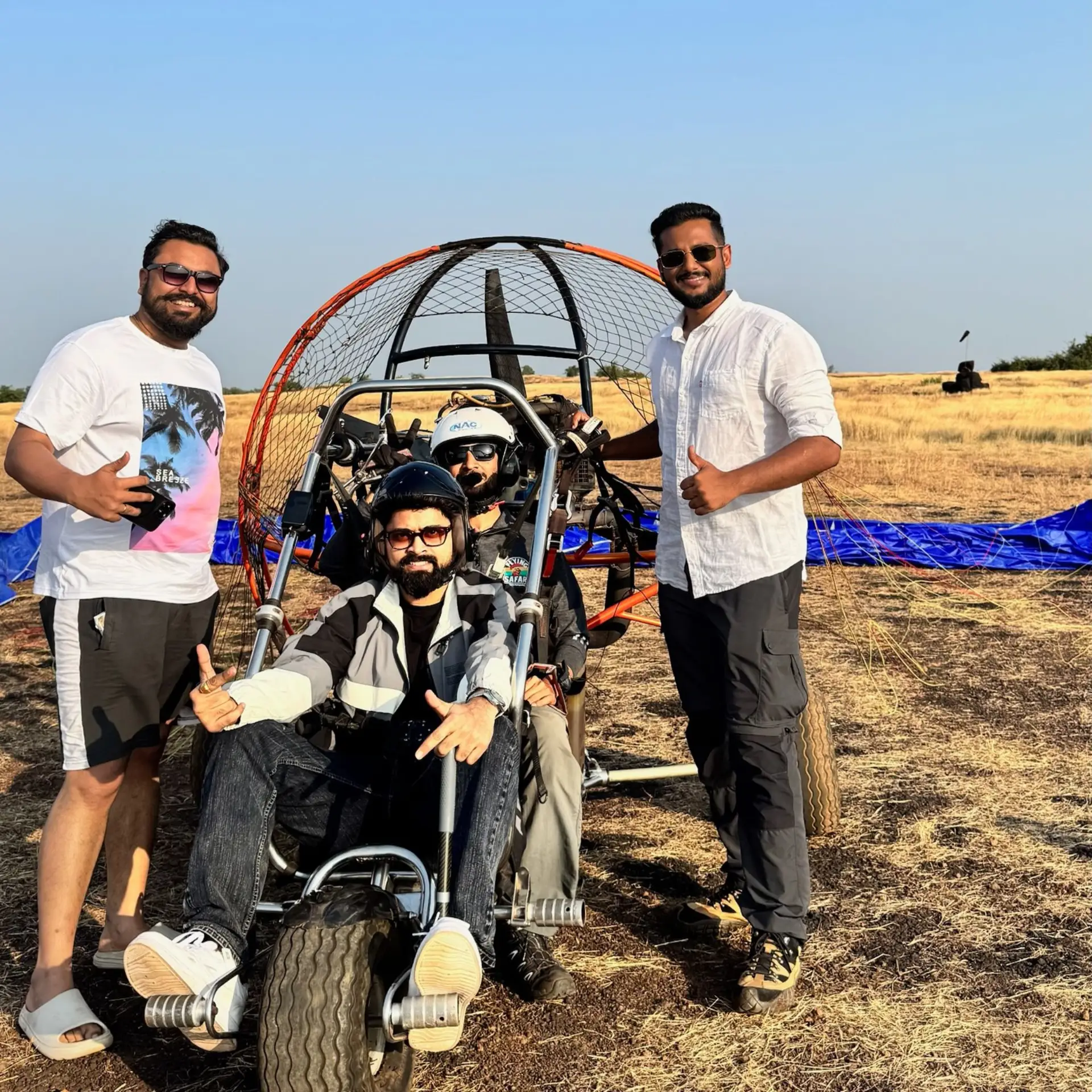 Kushal Mistry's Thrilling Paramotoring Experience with Flying Safari