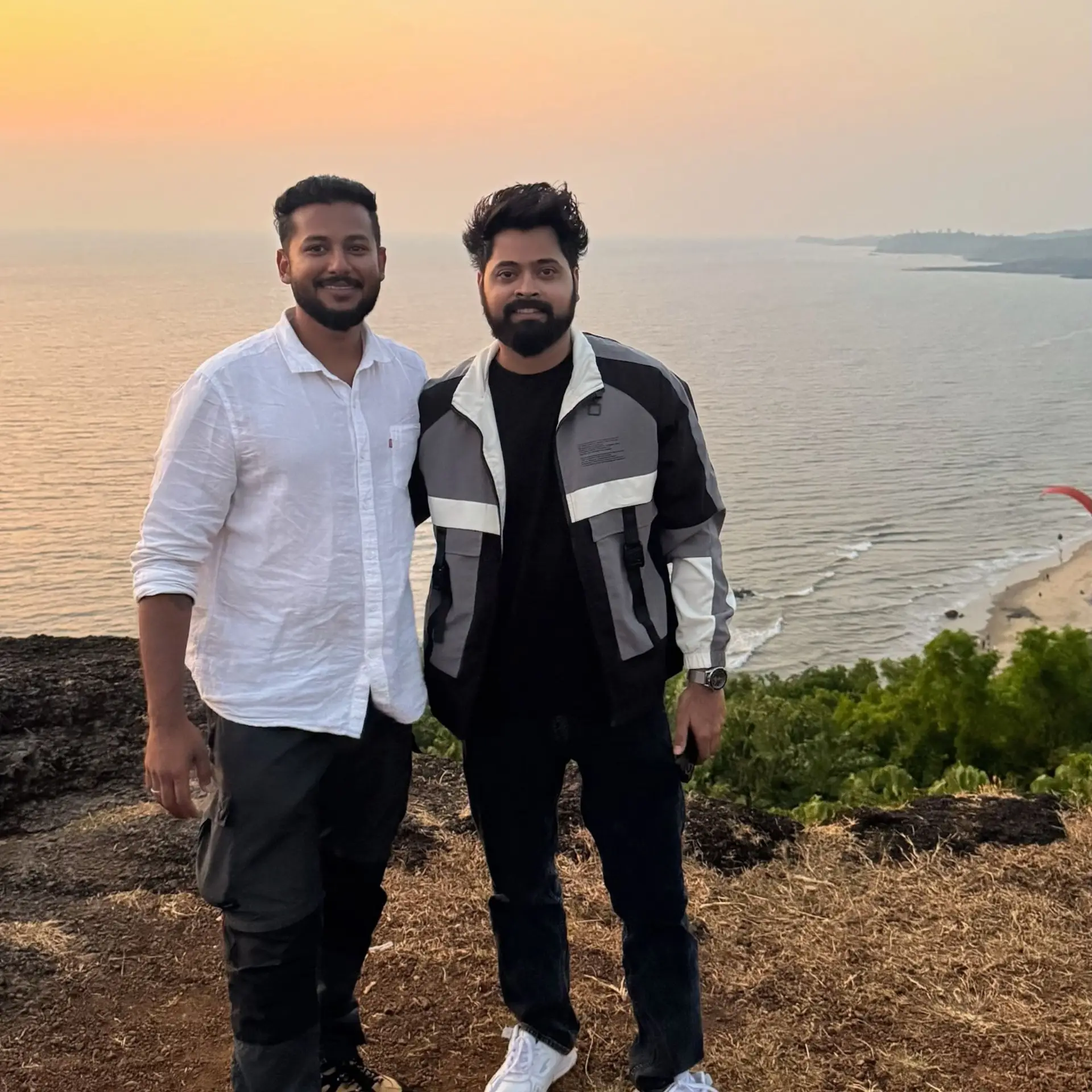 Rhine Menezes with Kushal Mistry